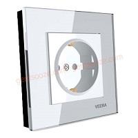 پریز ارت ویرا مدل کریستال سفید